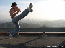 Marc Stewart Front Kick
